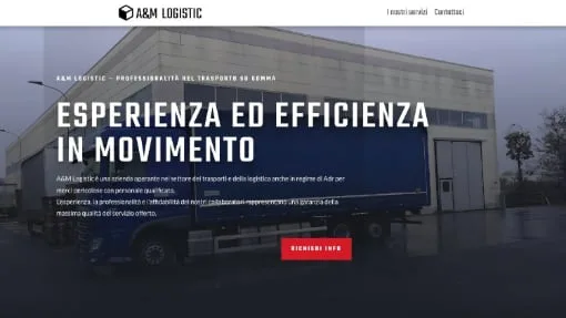 Realizzazione siti Web Novara 2 sito web aemlogistic Andrea Patrucchi