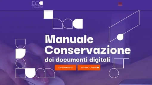 Realizzazione siti Web Novara 7 sito web manualeconservazione Andrea Patrucchi